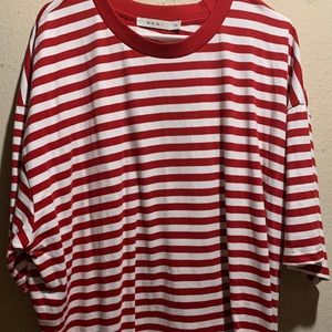 Mnml la striped tee